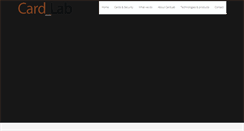 Desktop Screenshot of cardlab.com